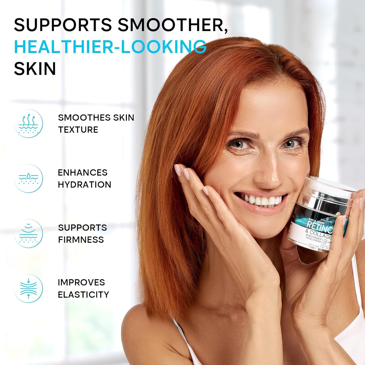REMEDIAL PURITY AESTHETICS EXPERIENCE Day & Night Retinol & Collagen Moisturizer Cream – 55ml | Anti-Aging, Firming & Hydrating