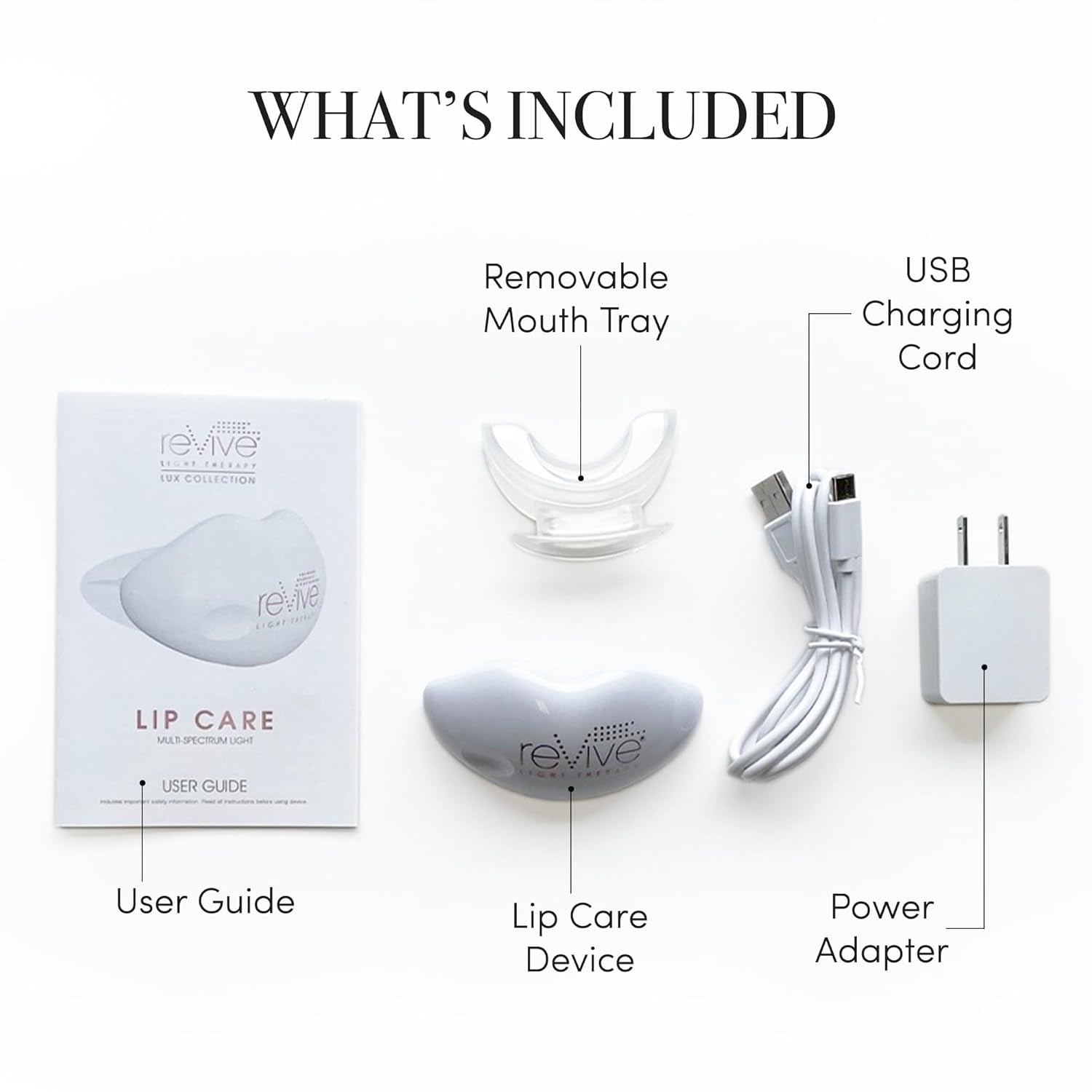 reVive Light Therapy Lip Plumper Device | FDA-Cleared Red Light Lip Care Tool