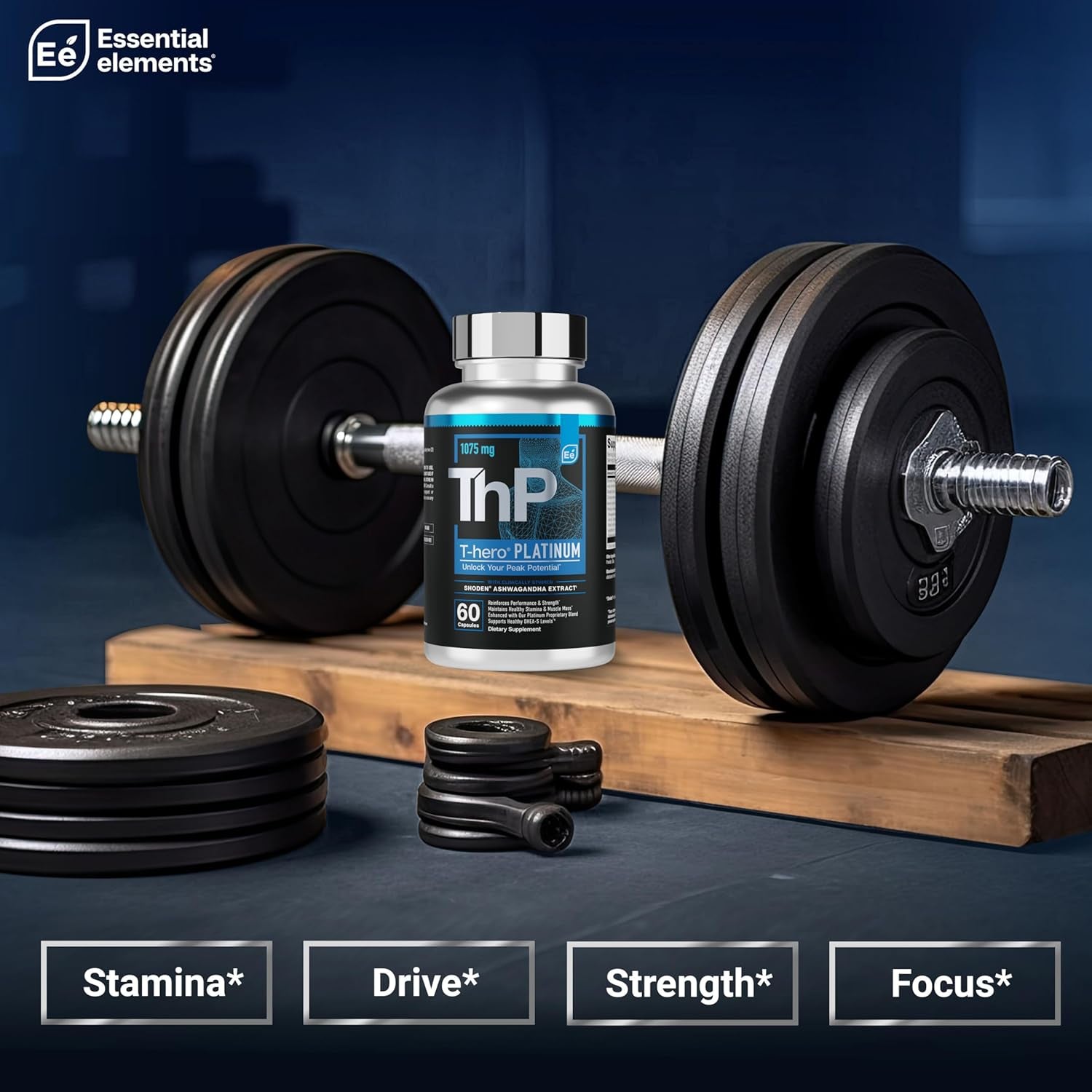 Essential Elements ThP T-Hero Platinum - 60 Capsules
