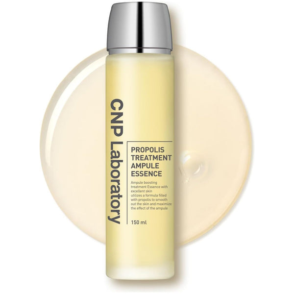 CNP Propolis Treatment Ampule Essence – 150ml | Hydrating, Soothing Korean Glass Skin Essence
