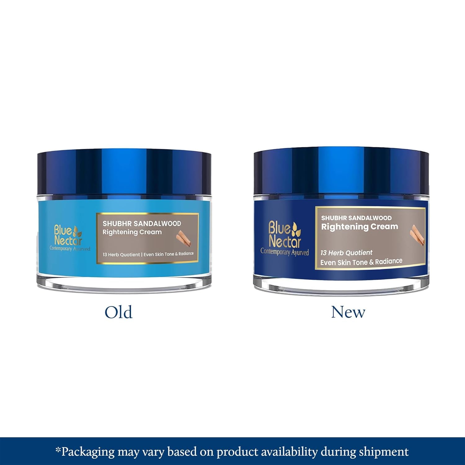 Daily Moisturizer for Face for Women | Authentic Sandalwood, Turmeric & Manjistha Hydrating Day & Night Cream for Face (13 Herbs, 1.7 Oz)