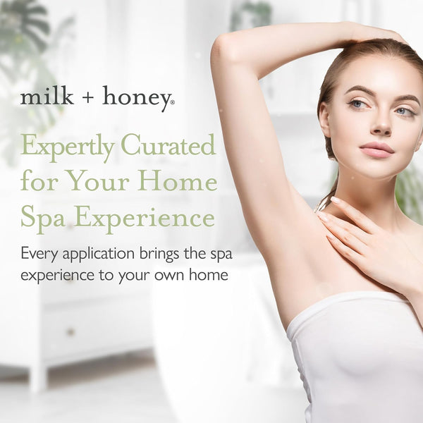 milk + honey Cream Deodorant No. 46 – 71g | Aluminum-Free Natural Deodorant with Sandalwood, Vetiver & Cardamom