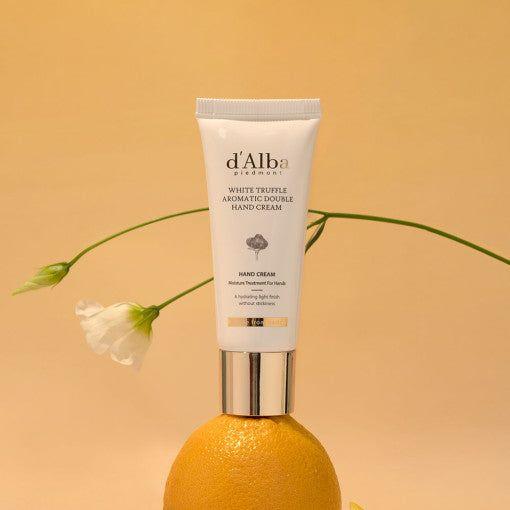 d'Alba White Truffle Aromatic Double Hand Cream - 50ml | Hydration, Anti - Aging & Luxurious Fragrance - Glam Global UKd'Alba