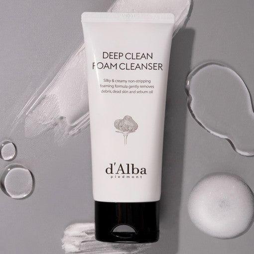 d'Alba White Truffle Deep Clean Foam Cleanser 80ml - Glam Global UK