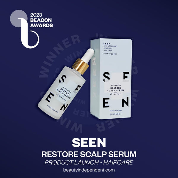 SEEN Restore Scalp Serum – 60ml | Fragrance-Free, Soothing Hydration for Sensitive Scalps