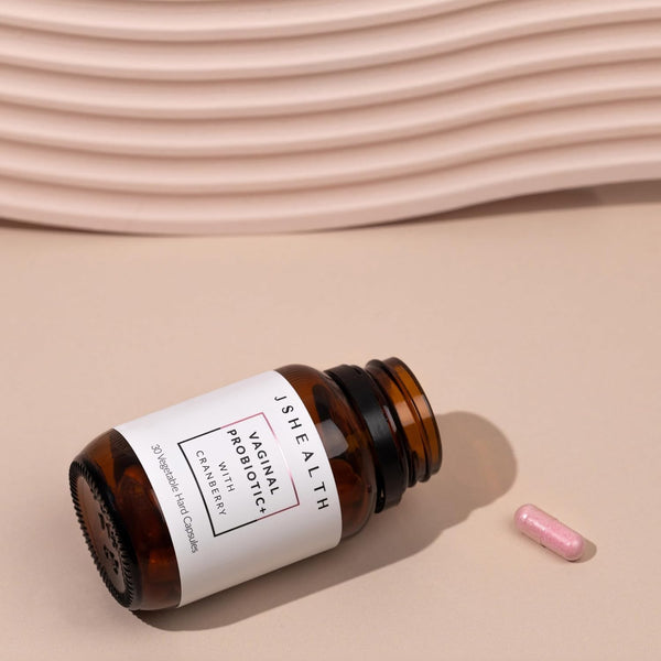 JSHealth Vaginal Probiotic+ Supplement – 30 Capsules | Gut, Vaginal & Urinary Tract Support for Women