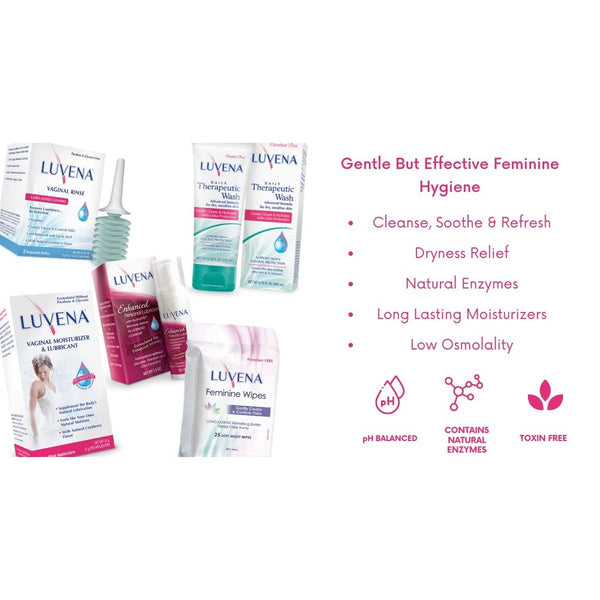 LUVENA Vaginal Rinse – 2 Disposable Bottles x 90ml | Gentle Intimate Cleanse for Everyday Freshness & Odor Control