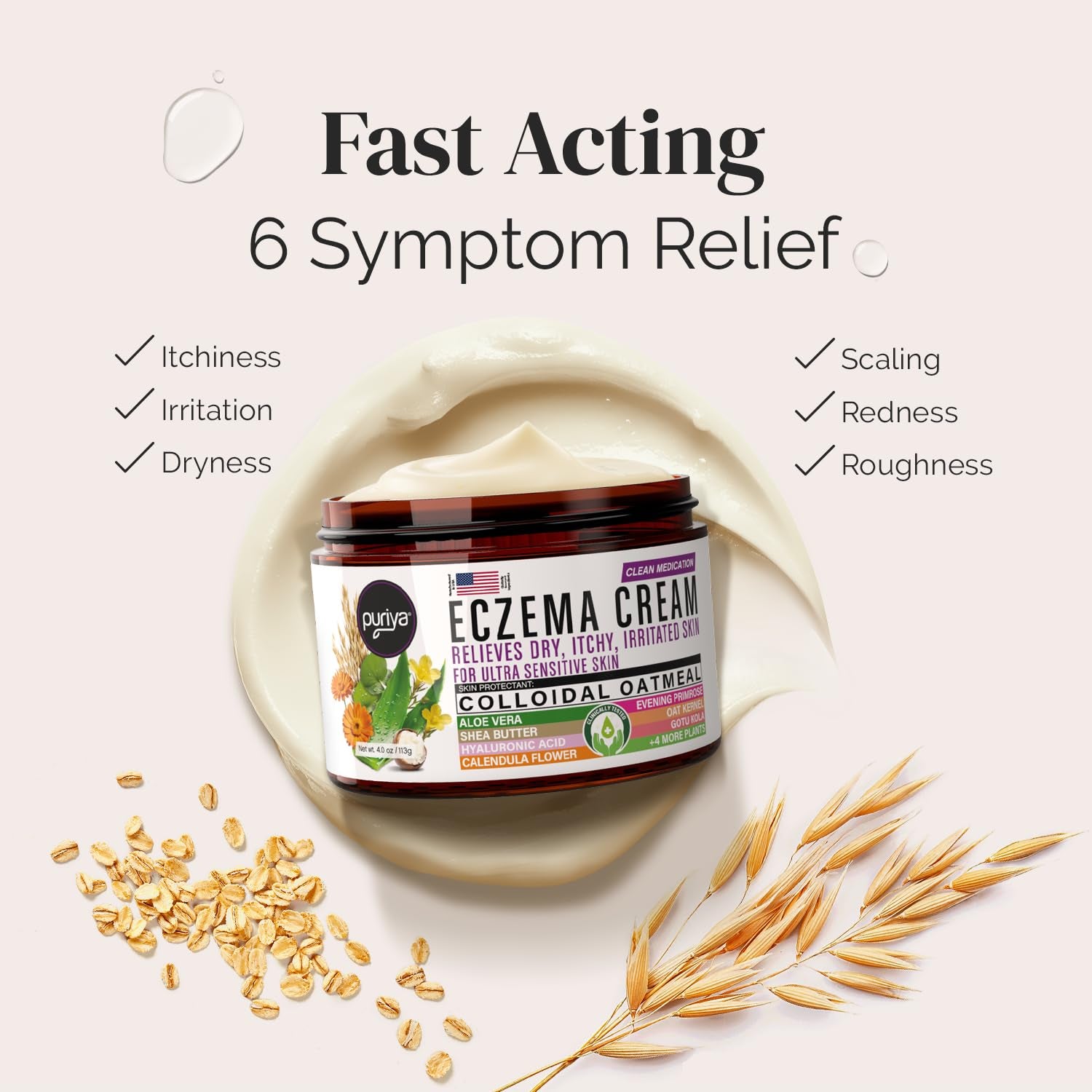 Puriya Eczema Cream - 113g