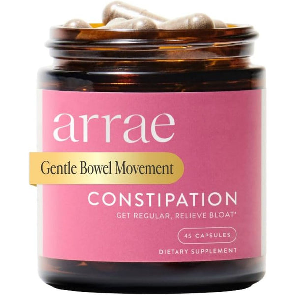 Arrae Constipation Relief Capsules – 45 Capsules | Fast, Gentle, Non-Habit Forming Digestive Support