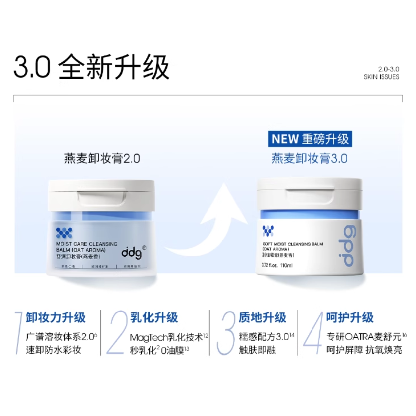 DDG Soft Moist Cleansing Balm 3.0 110ml – Silky Cleanse Glow