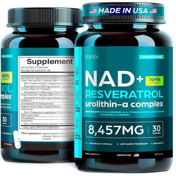 Artnaturals NAD+ Supplement – 60 Capsules | Cellular Energy, Longevity & Vitality Support