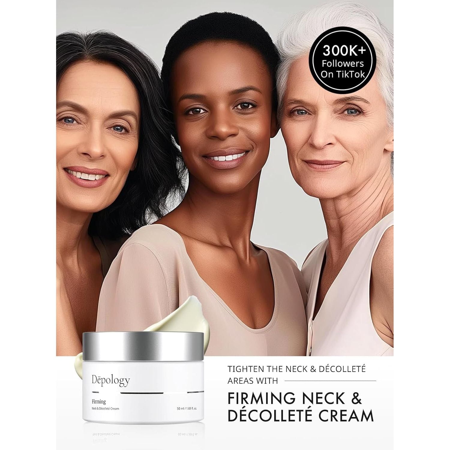 Depology Firming Neck & Décolleté Cream - 1.69 fl oz (50ml)