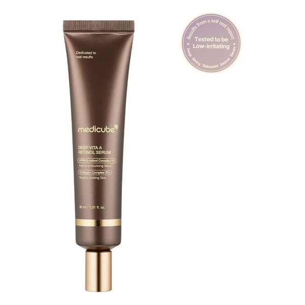 Medicube Deep Reviving Bakuchiol Retinol Serum - 30ml | Low Irritation, Anti - Aging & Skin Texture Improvement - Glam Global UKMedicube