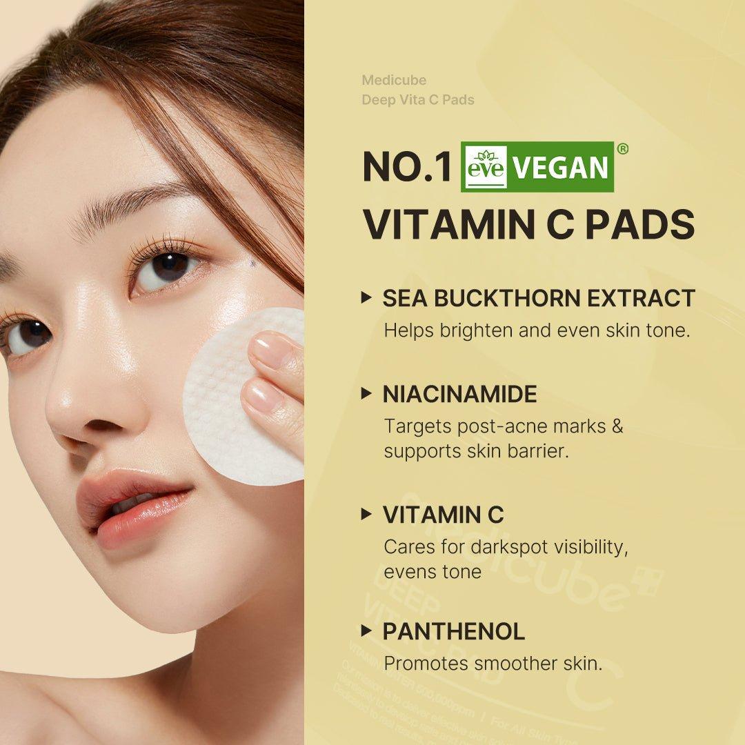 Deep Vita C Pads - Glam Global UK