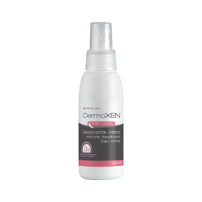 DERMOXEN Intimate Deodorant SOFT COOL – 100ml | Long-Lasting Freshness for Sensitive Intimate Areas