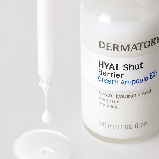 DERMATORY Hyal Shot Barrier cream Ampoule B5 50ml - Glam Global UK