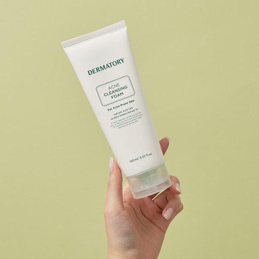DERMATORY Pro Trouble Acne Cleansing Foam 150ml - Glam Global UKDERMATORY