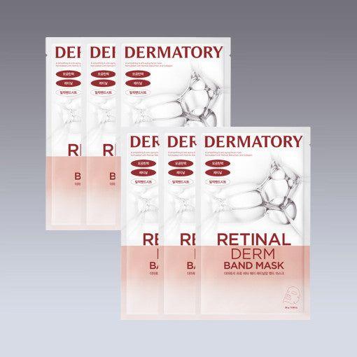 DERMATORY Retinal Derm Band Mask 28g X 6ea - Glam Global UK