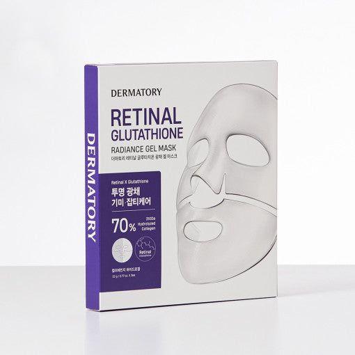 DERMATORY Retinal Glutathione Radiance Gel Mask 22g X 3ea - Glam Global UK