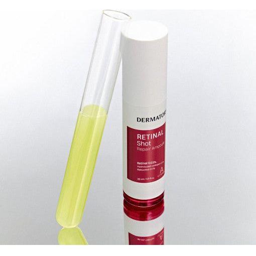 DERMATORY Retinal Shot Firming & Repair Ampoule 30ml - Glam Global UKDERMATORY