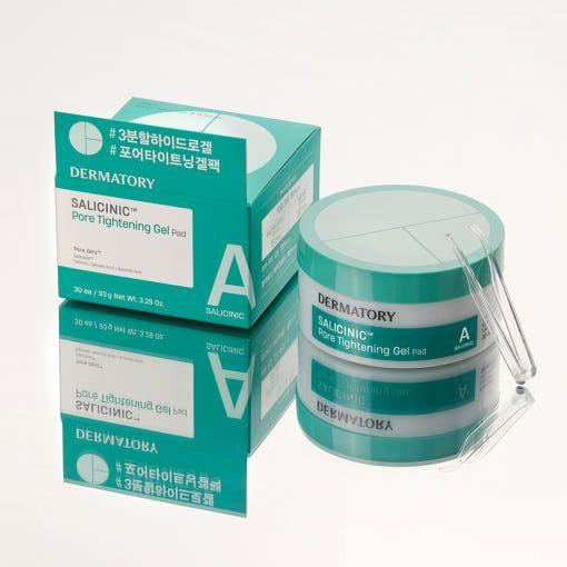 DERMATORY SALICINIC Pore Tightening Gel Pad 93g (30ea) - Glam Global UK