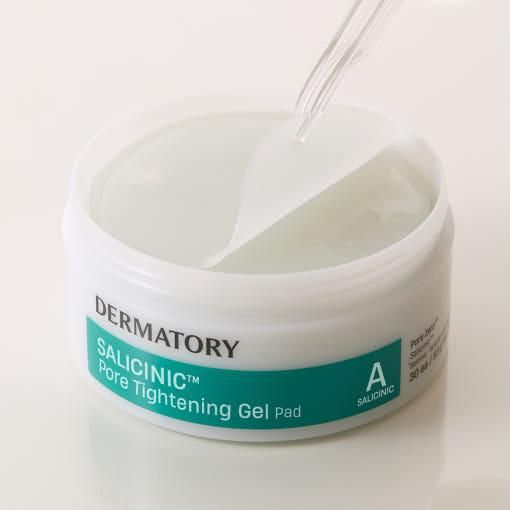 DERMATORY SALICINIC Pore Tightening Gel Pad 93g (30ea) - Glam Global UK