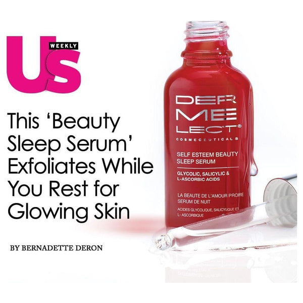 Dermelect Self - Esteem Beauty Sleep Serum - 30ml | Dual - Action AHA Overnight Treatment - Glam Global UKDermelect