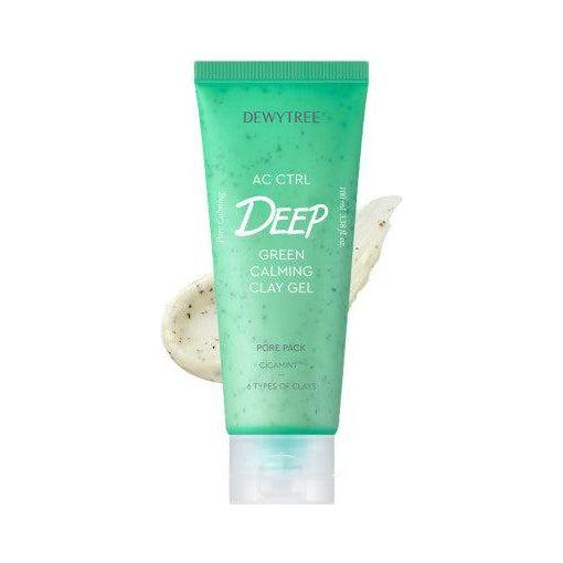 DEWYTREE AC Ctrl Deep Green Calming Clay Gel Pore Pack 100ml - Glam Global UKDEWYTREE