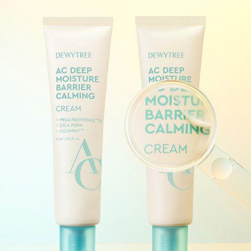 DEWYTREE AC Deep Moisture Barrier Calming Cream - 60ml | Barrier - Strengthening & Soothing Hydration - Glam Global UKDEWYTREE