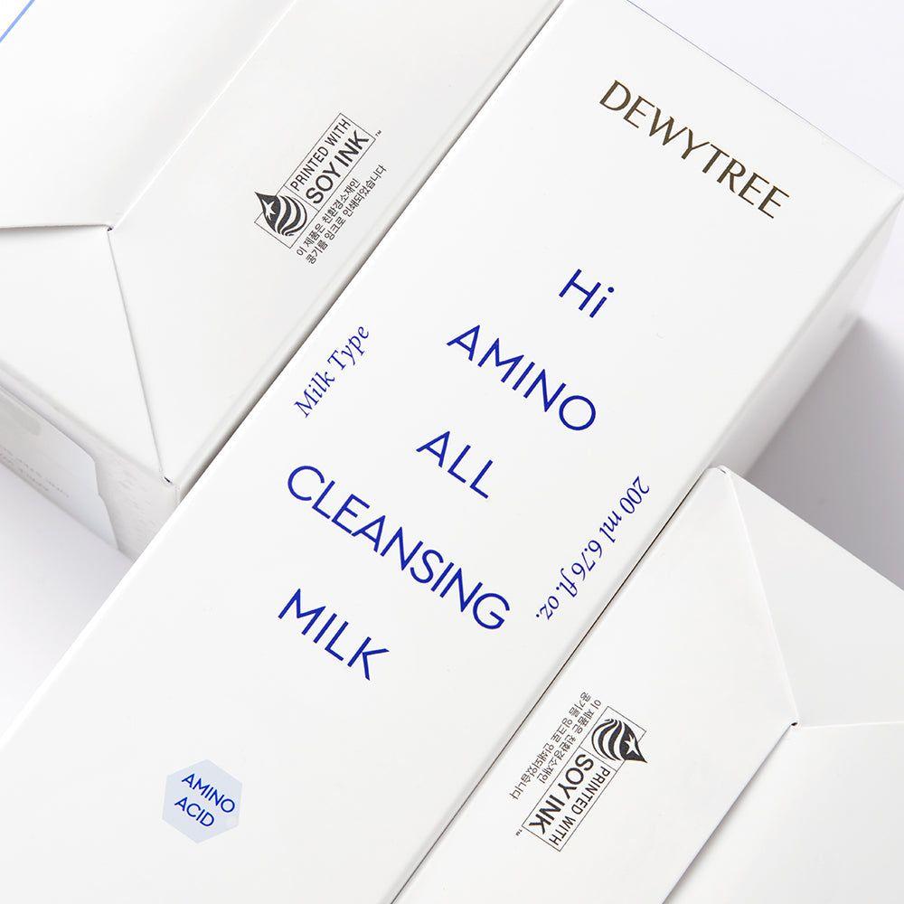 DEWYTREE Hi Amino All Cleansing Milk 200ml - Glam Global UK