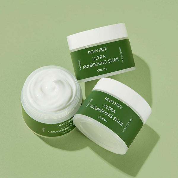 DEWYTREE Ultra Nourishing Snail Cream - 80ml | Deep Hydration & Skin Rejuvenation - Glam Global UKDEWYTREE