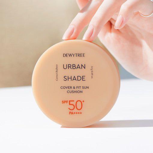 DEWYTREE Urban Shade Cover & Fit Sun Cushion SPF50+ PA++++ 14g - Glam Global UK