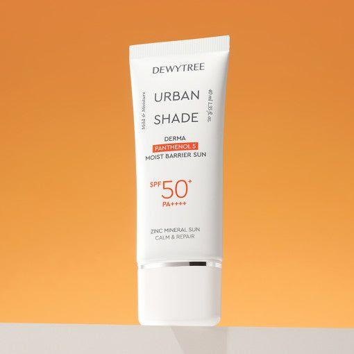 DEWYTREE Urban Shade Derma Panthenol 5 Moist Barrier Sun SPF50+ PA++++ - 40ml | Hydrating & Soothing Mineral Sunscreen for Sensitive Skin - Glam Global UKDEWYTREE