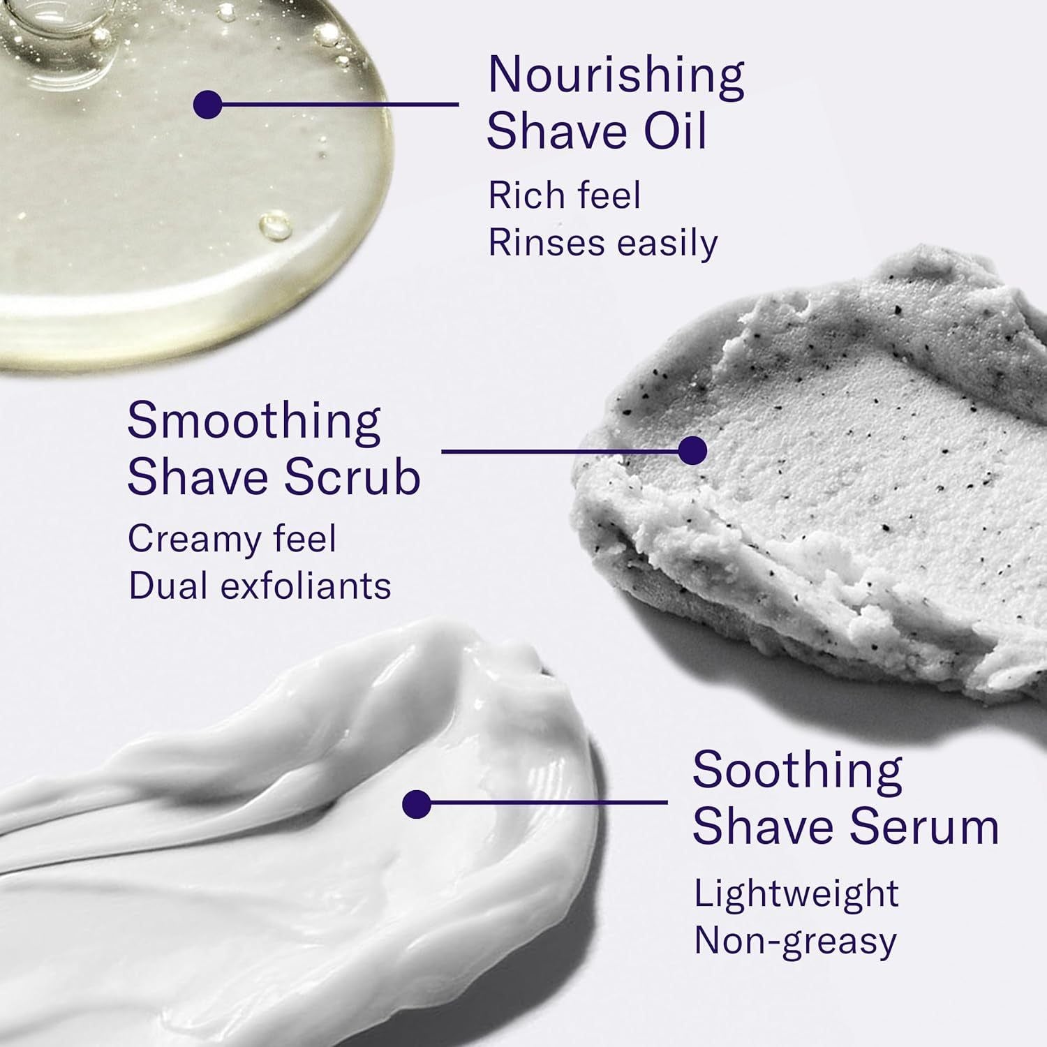 Flamingo 3-Step Shave Set | Exfoliate, Nourish & Soothe for Silky-Smooth Skin