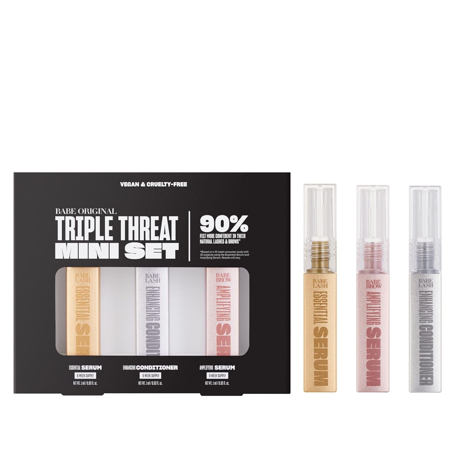 Babe Original Triple Threat Mini Set- 1ml, 3 Pack