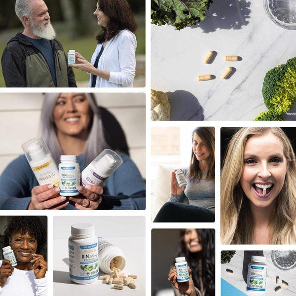 SM Nutrition Estrogen Balance DIM Supplement 200 Mg | Hormone Support for Women - 60 Ct - Glam Global UKSM Nutrition