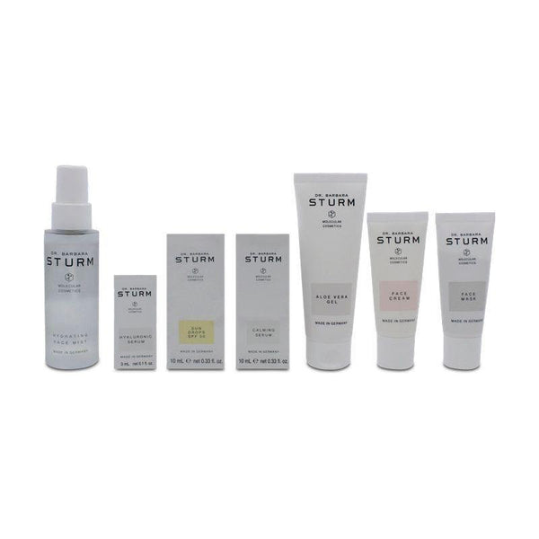 Dr Barbara Sturm Face Mist 50ml Face Mask 20ml Body Gel 50ml Summer Kit - Glam Global UKDr Barbara Sturm