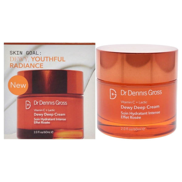 Dr Dennis Gross Vitamin C and Lactic Dewy Deep Cream 60ml - Glam Global UKDr Dennis Gross