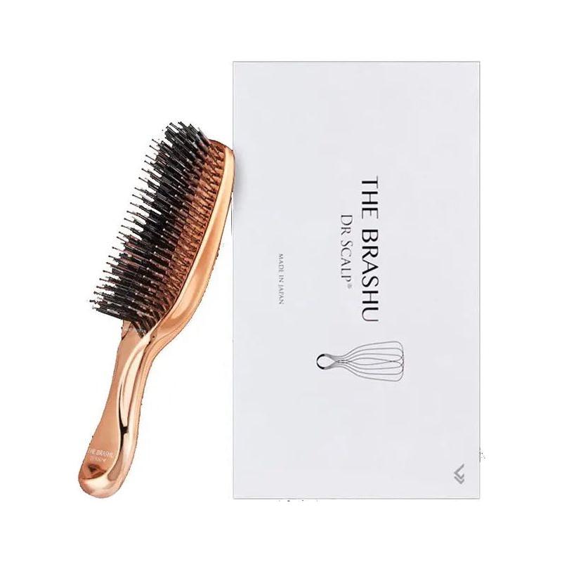 Dr.Arrivo THE BRASHU Shine Japanese Zeus cleaning massage comb - Glam Global UK