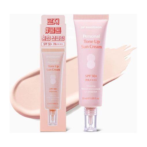 Dr.BANGGIWON Personal Tone Up Sun Cream #01 Rosy 50ml | SPF50+ PA++++ | Hydrating Tone Corrector & Makeup Base - Glam Global UKDr.BANGGIWON