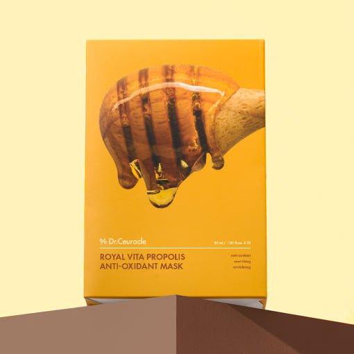Dr.Ceuracle Royal Vita Propolis Anti - Oxidant Mask - 30ml x 10 - Glam Global UKDr.Ceuracle
