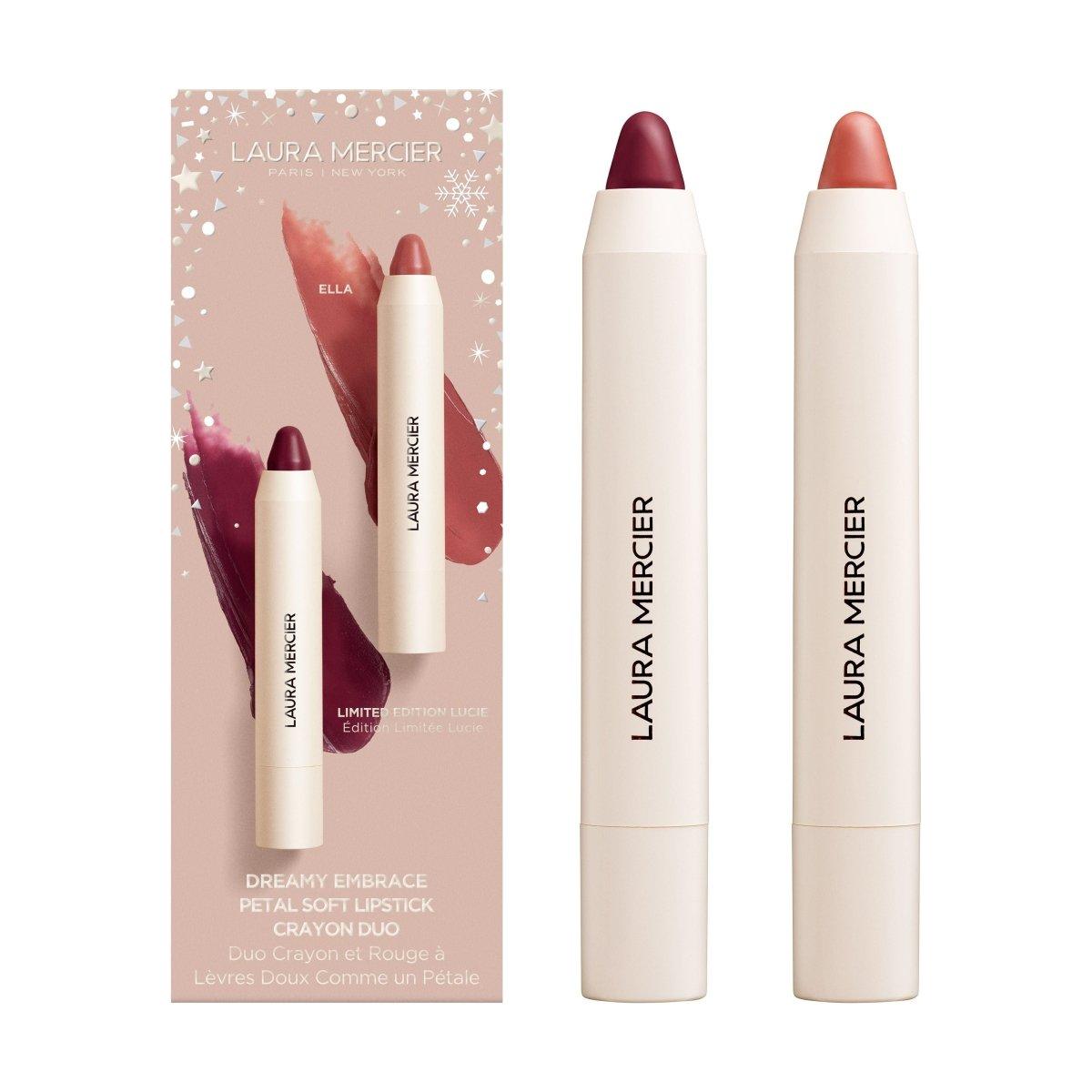 Dreamy Embrace Petal Soft Lipstick Crayon Duo (Limited Edition) - Glam Global UK