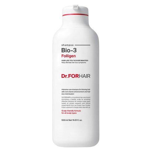 Dr.FORHAIR Bio - 3 Folligen Shampoo 500ml - Glam Global UK