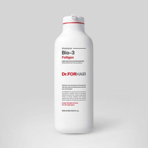 Dr.FORHAIR Bio - 3 Folligen Shampoo 500ml - Glam Global UK