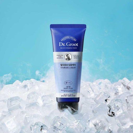 Dr.Groot MULTI - PERFECTION HAIR LOSS CARE Cooling Scrub SHAMPOO 200ml - Glam Global UK