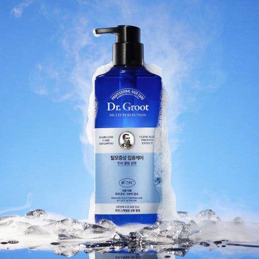 Dr.Groot Multi - Perfection Hair Loss Care Cooling Shampoo - 400ml | Scalp Scaling & Cooling Relief - Glam Global UKDr.Groot