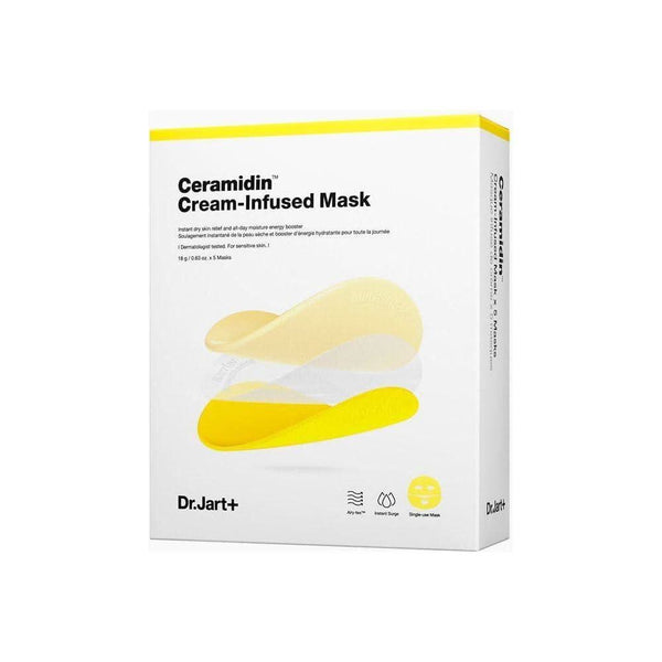 Dr.Jart+ Ceramidin Cream - Infused Mask 18g X 5ea - Glam Global UKDr.Jart+