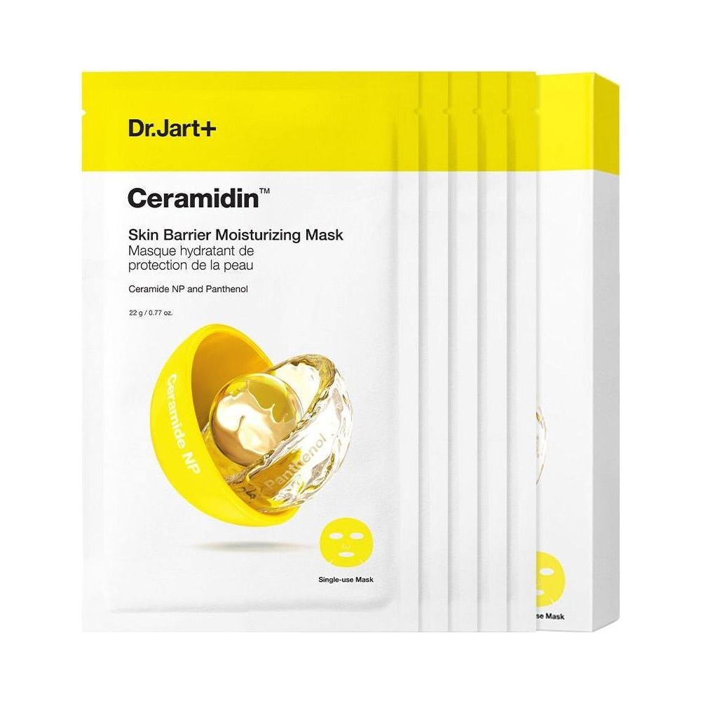 Dr.Jart+ Ceramidin Skin Barrier Moisturizing Mask 22g X 5ea - Glam Global UK