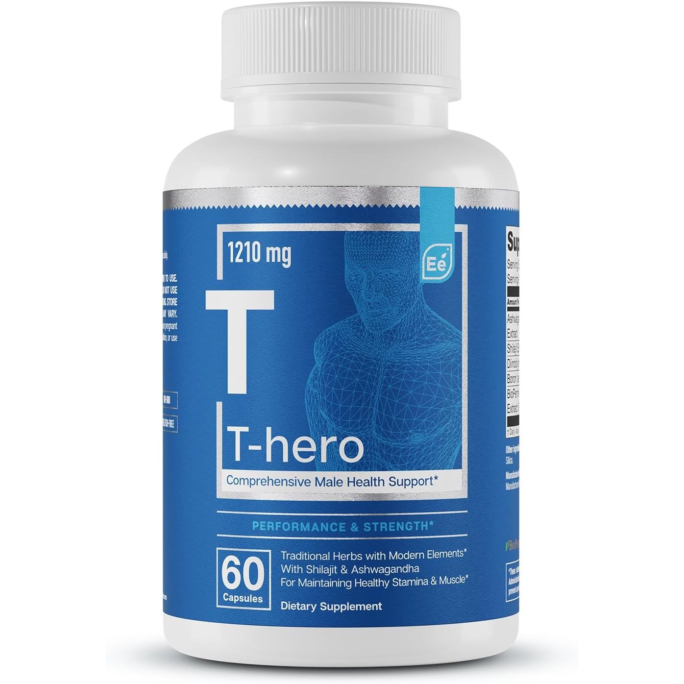 Essential Elements T-Hero Comprehensive Male Health Support - 60 Capsules
