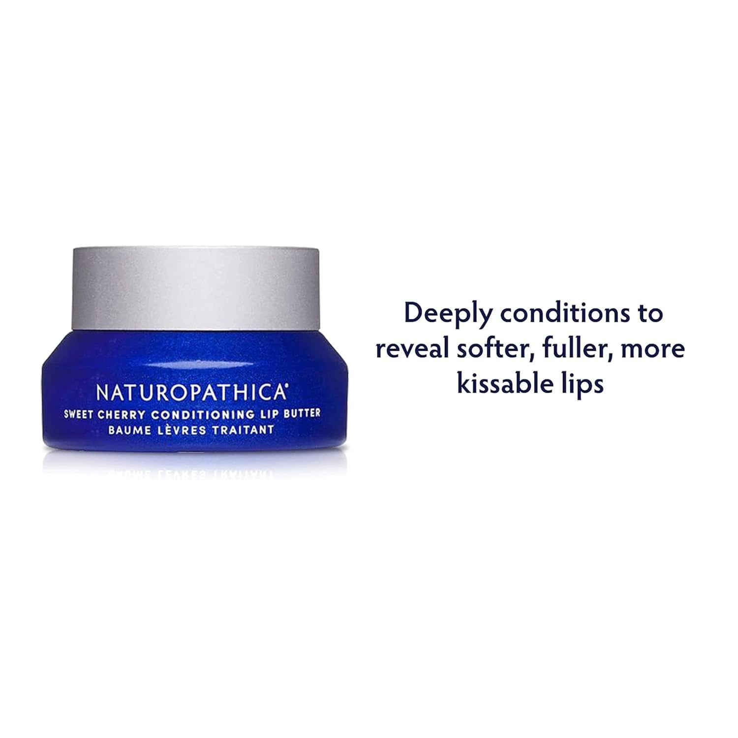 Naturopathica Sweet Cherry Conditioning Lip Butter – 15ml | Hydrating & Plumping Lip Balm